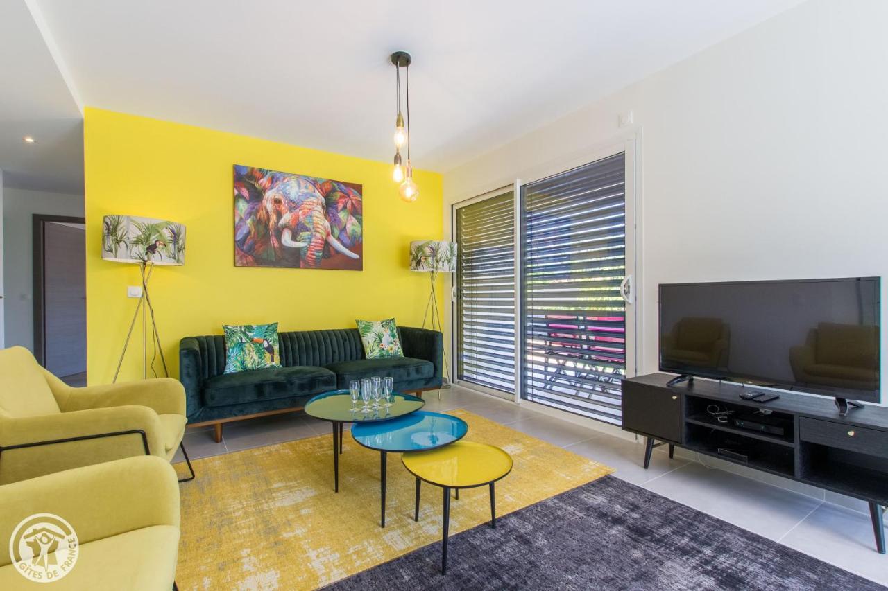 L'Appartement Jardin Avec Vue Montagnes Sévrier Exterior foto