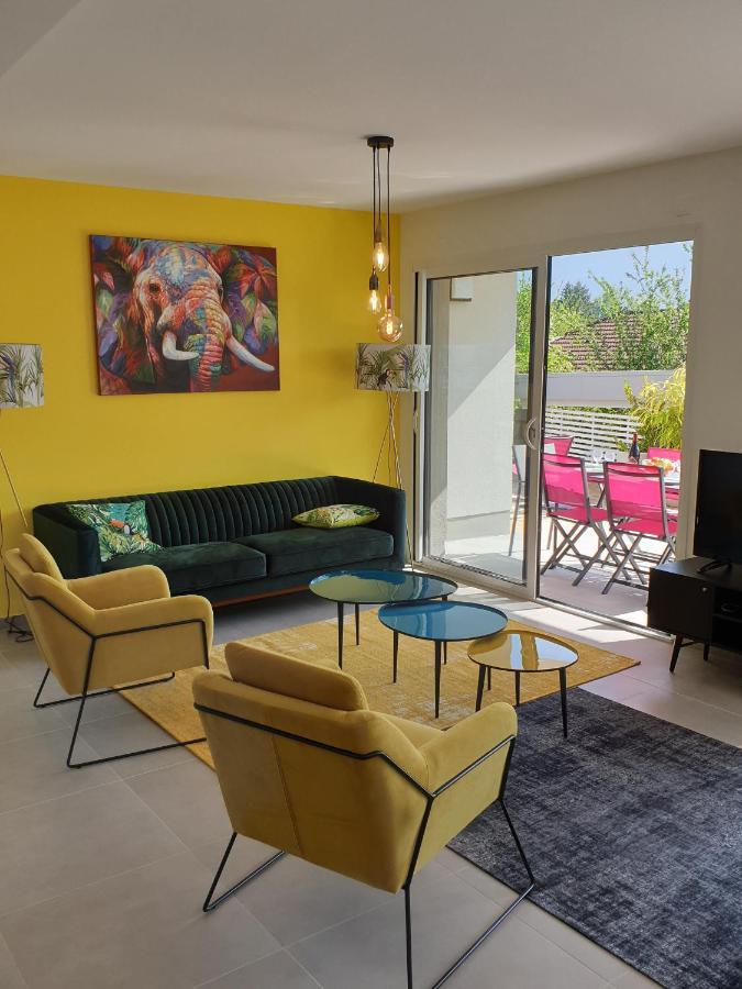 L'Appartement Jardin Avec Vue Montagnes Sévrier Exterior foto
